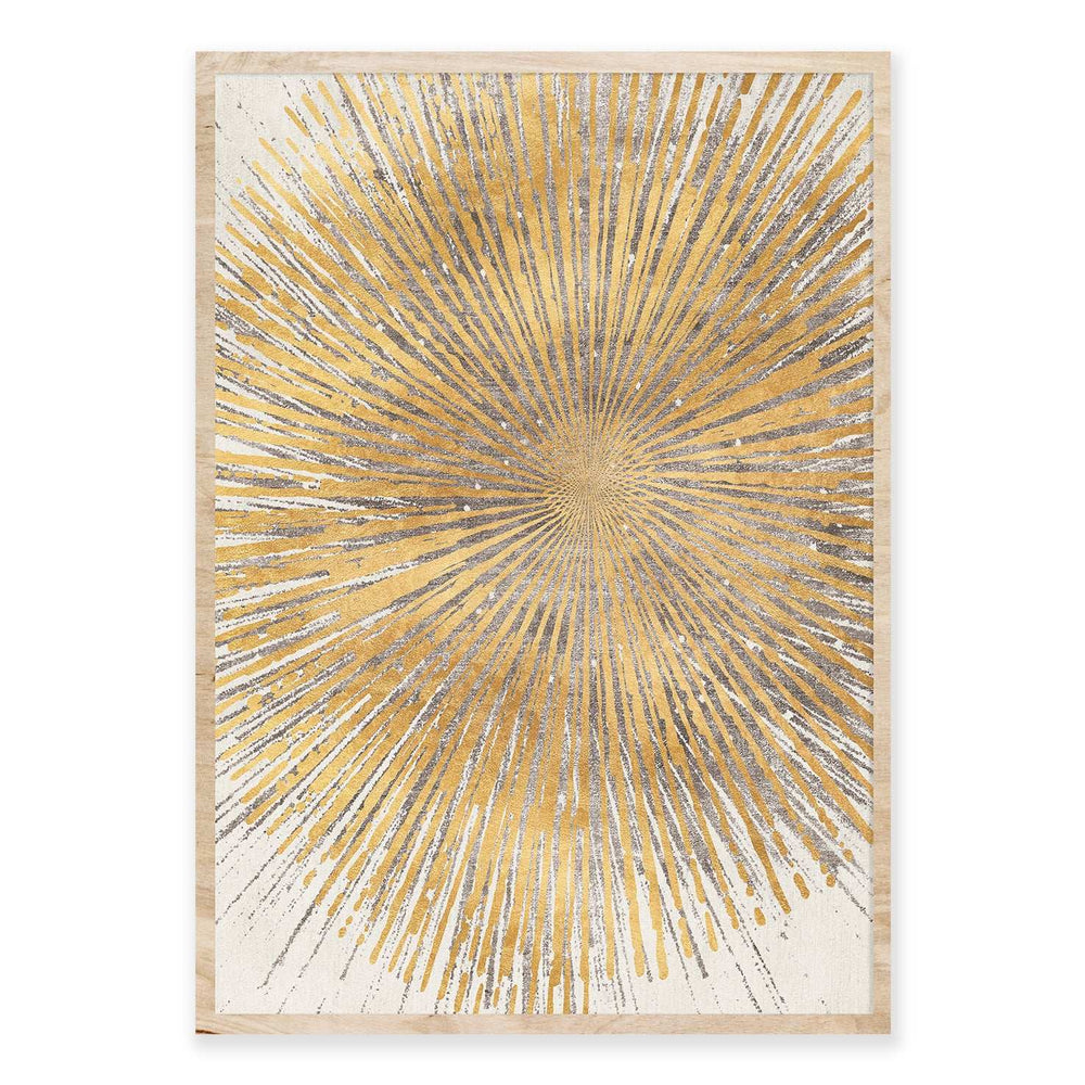 Sunburst Abstract Wall Art