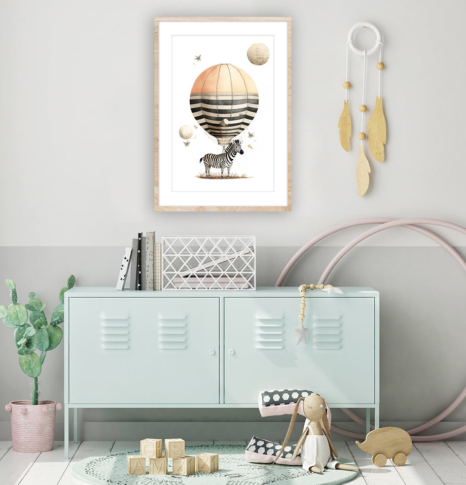 Zebra Balloon