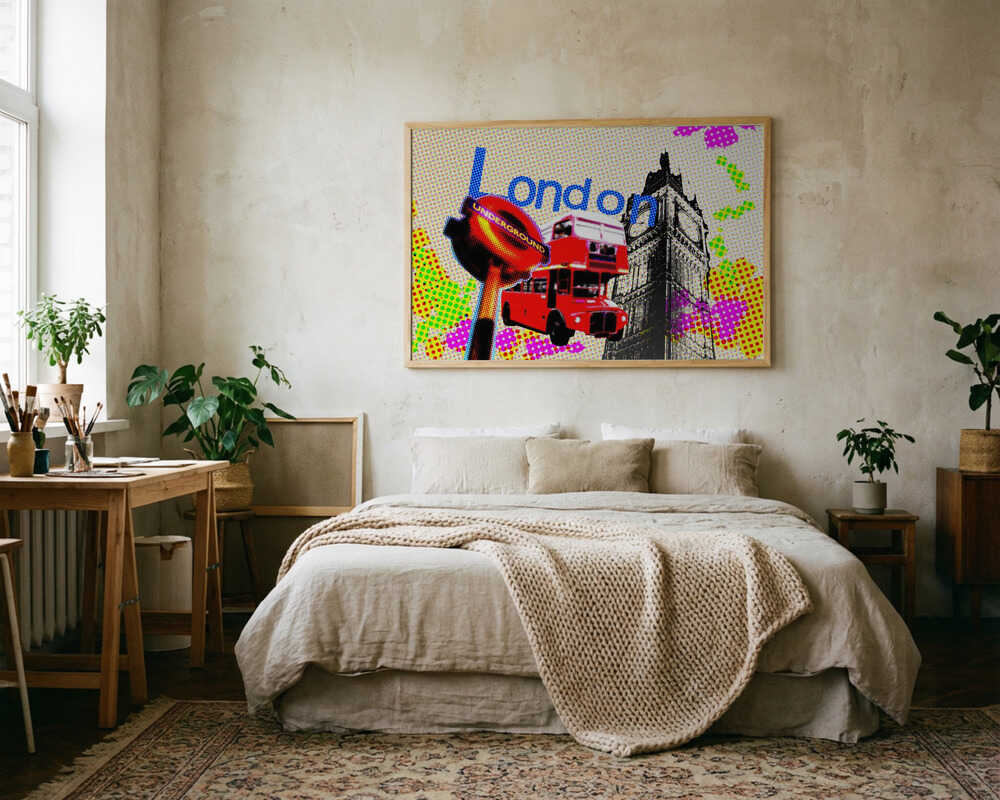 Iconic London Pop Art