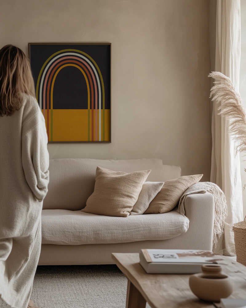 Geo Shapes Fall 21 Rainbow Arc