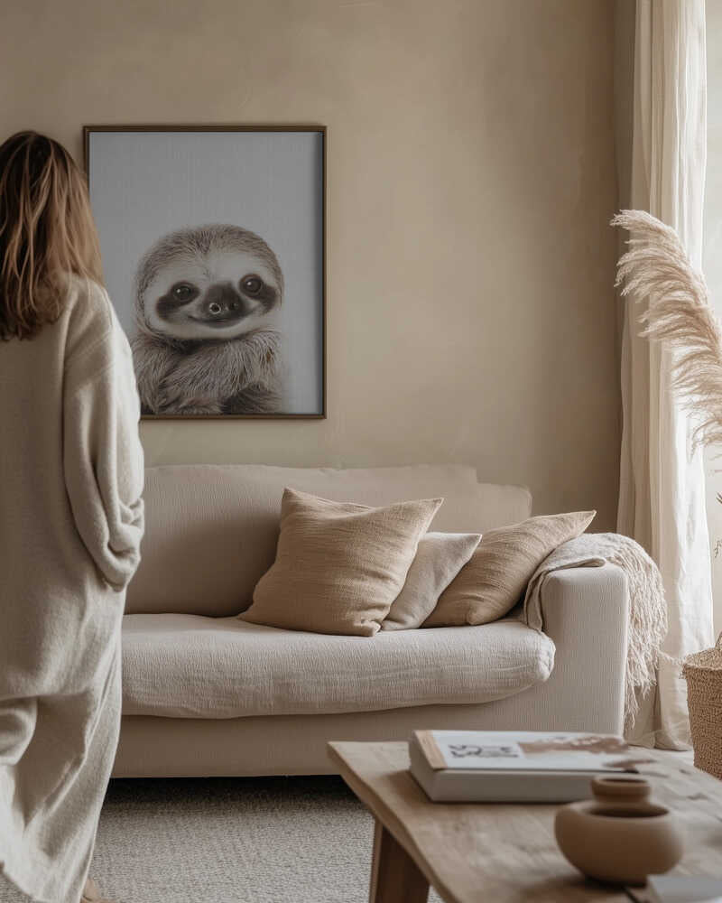 Sweet Baby Sloth Smile