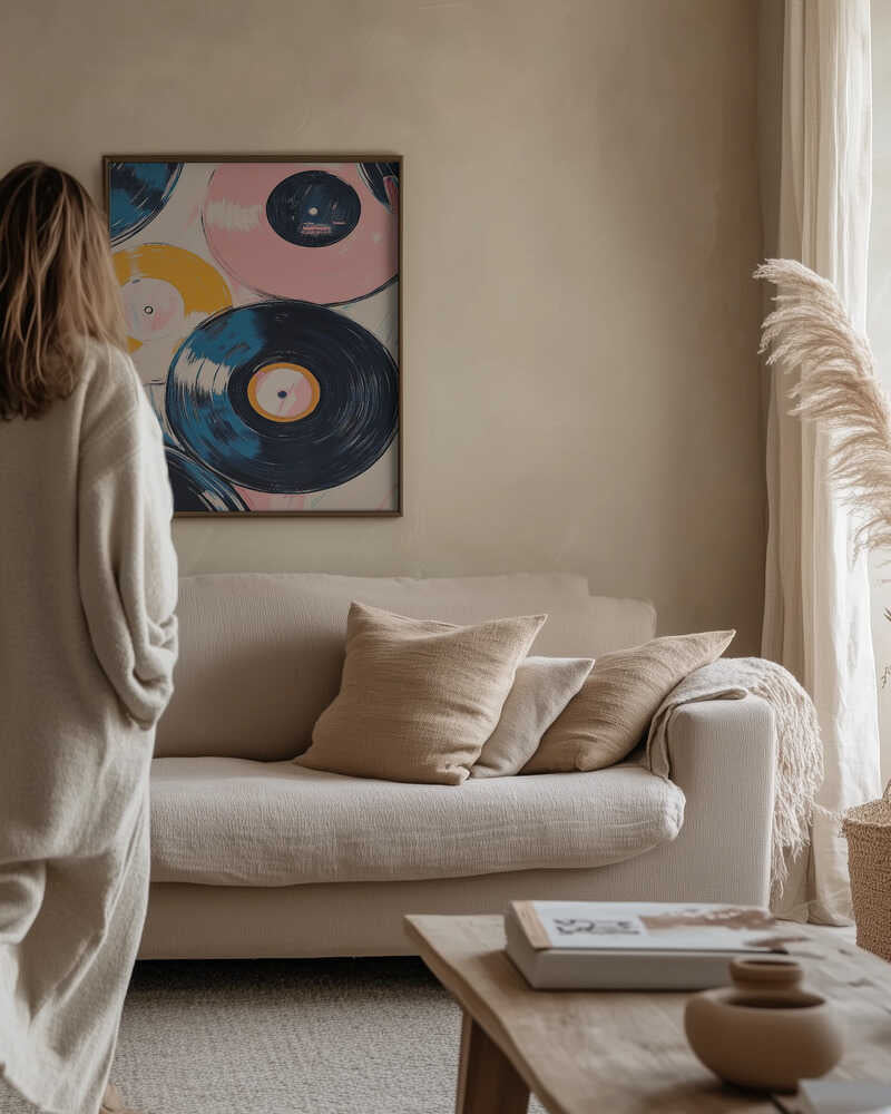 Colorful Vinyl Records