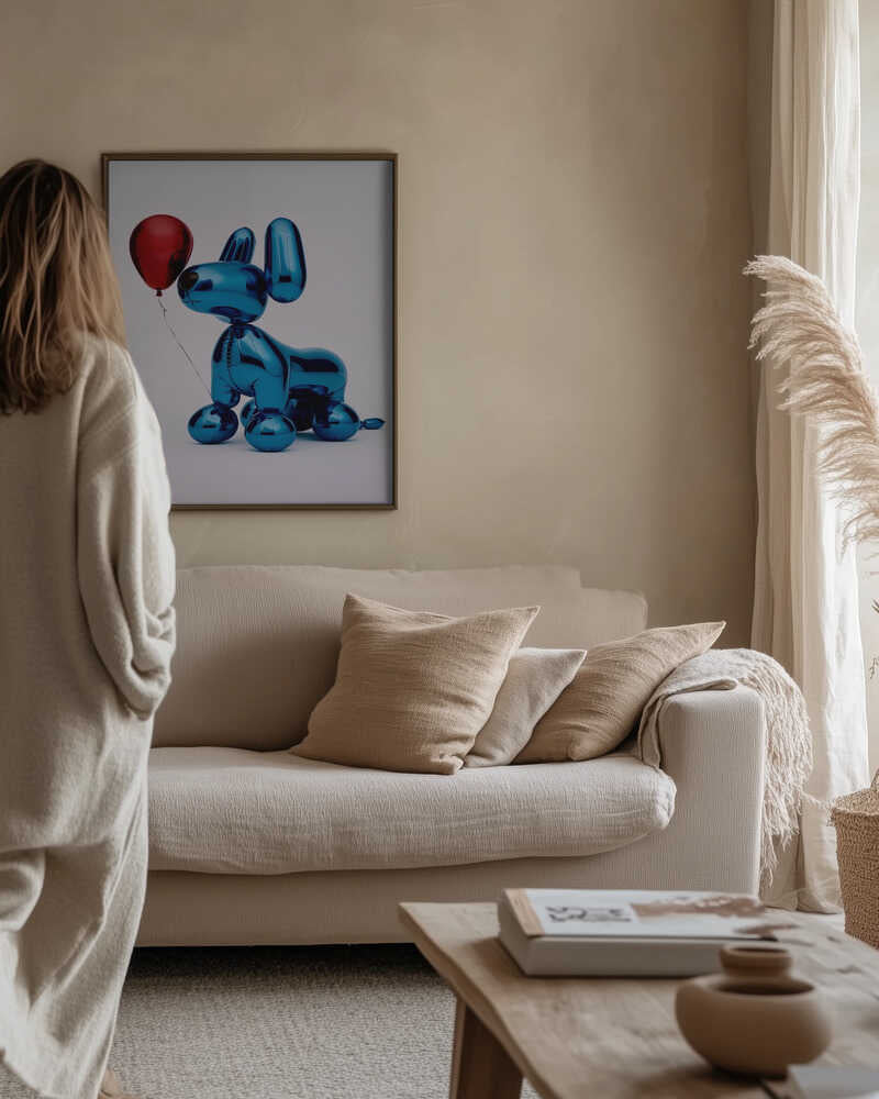 Blue Balloon Dog