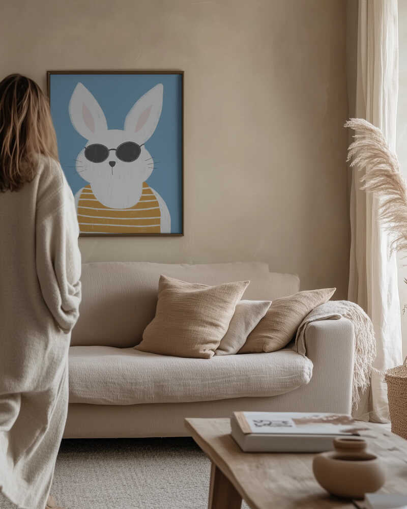 Cool Bunny With Shades