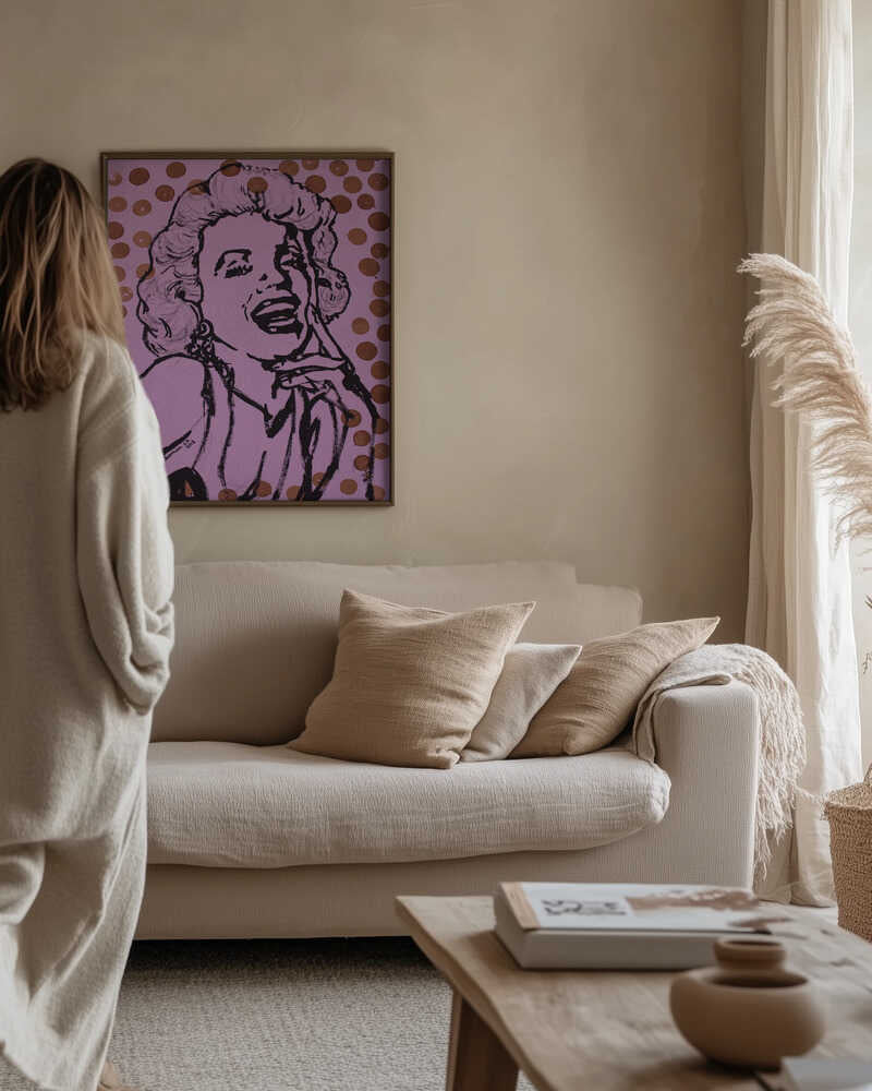 Laughing Pop Art Woman