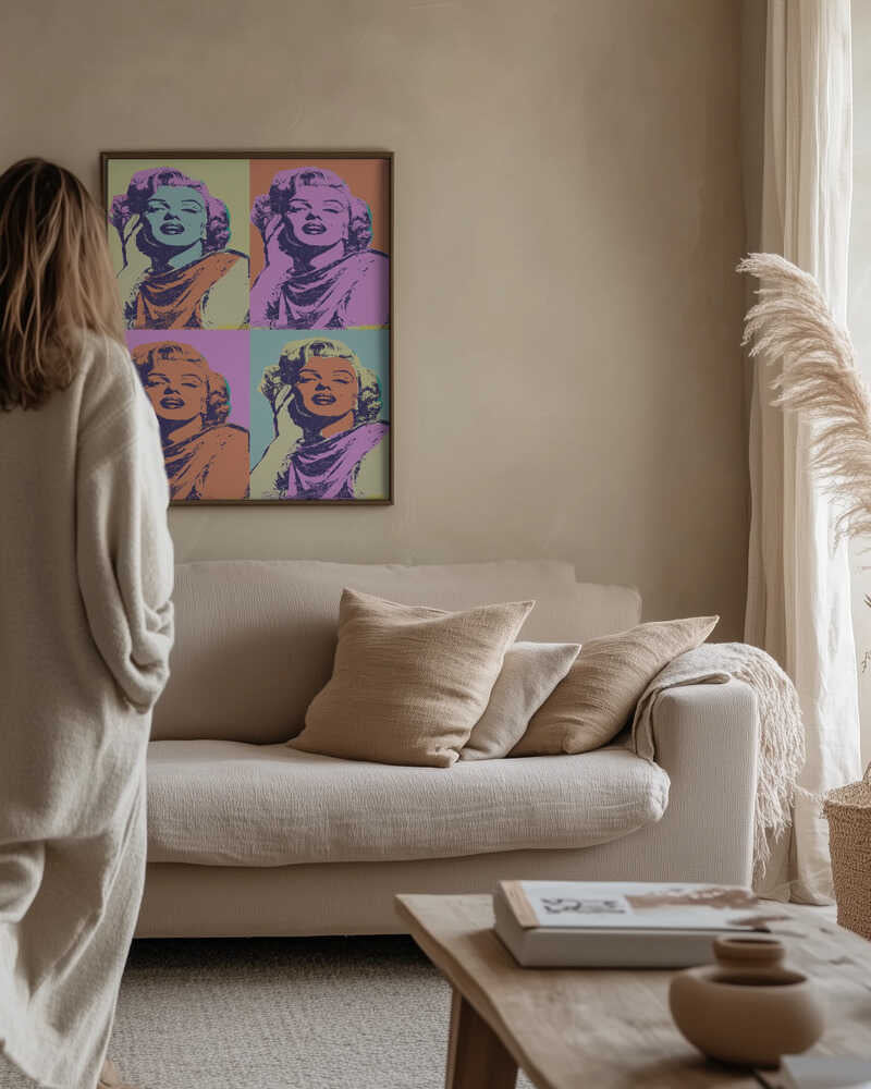 Iconic Pop Art Beauty