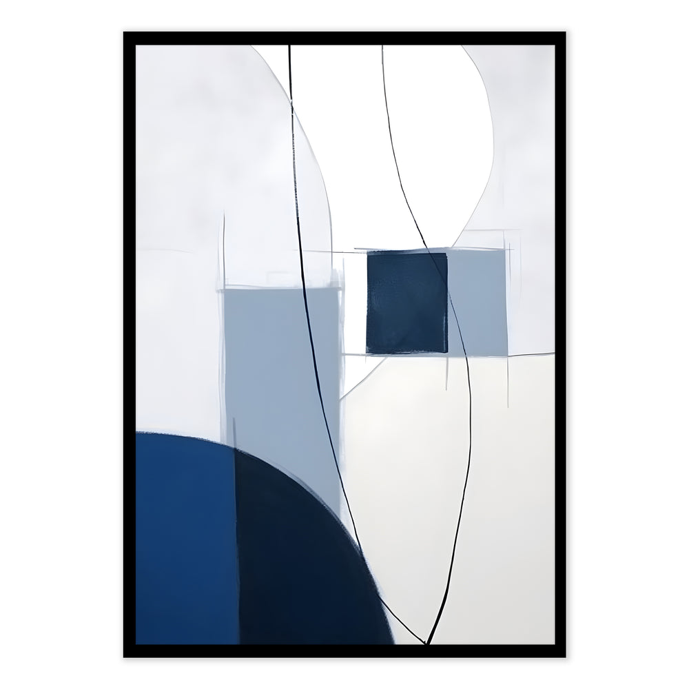 Lakeside Blue Abstract No.2