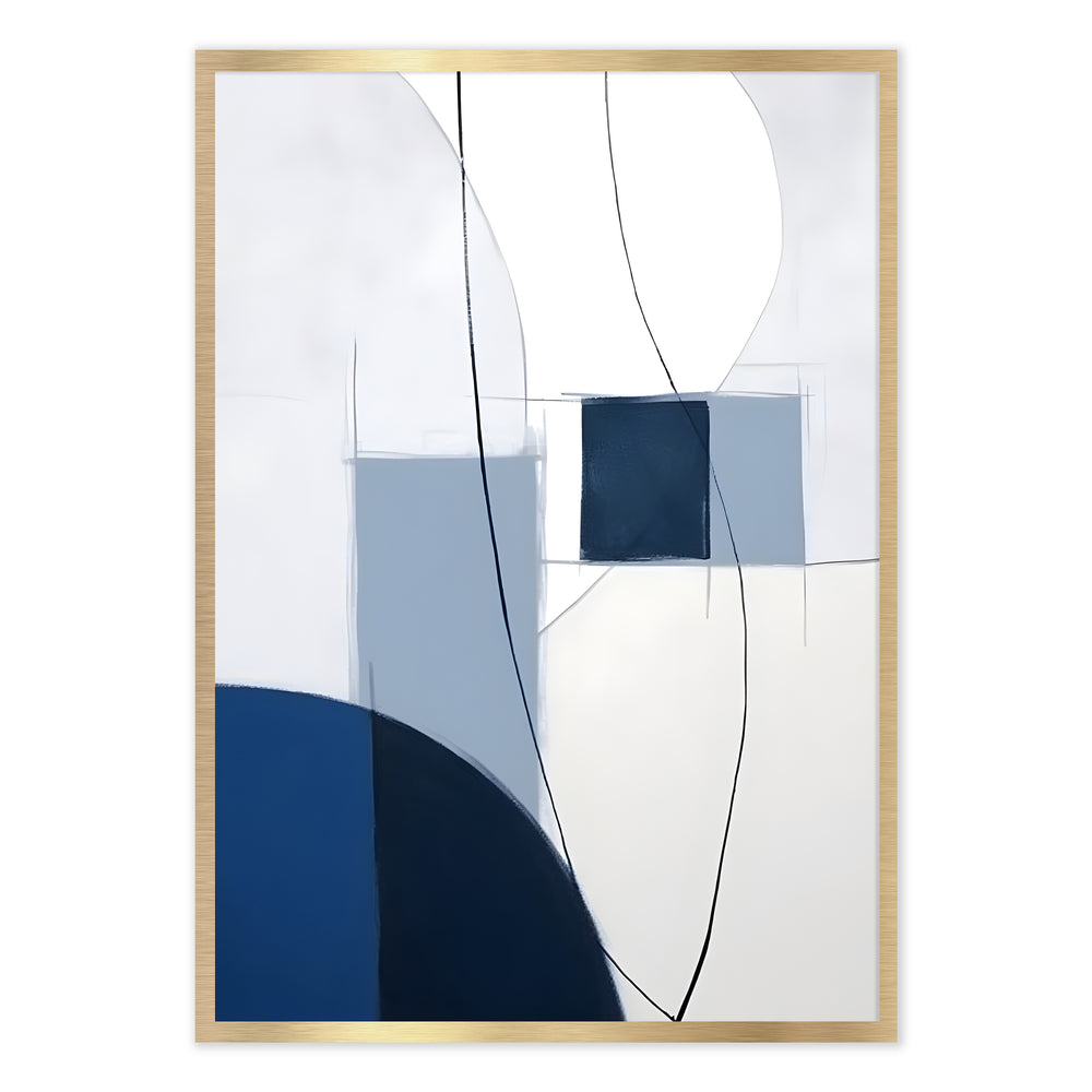 Lakeside Blue Abstract No.2