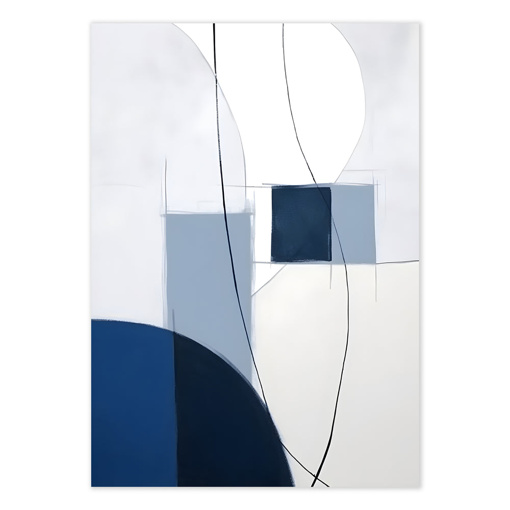 Lakeside Blue Abstract No.2