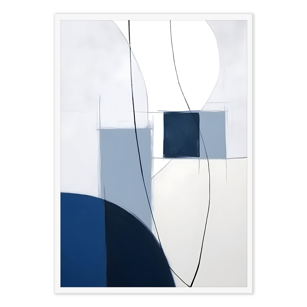 Lakeside Blue Abstract No.2
