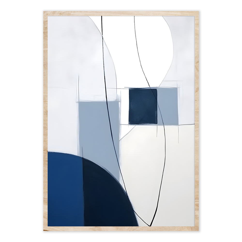 Lakeside Blue Abstract No.2