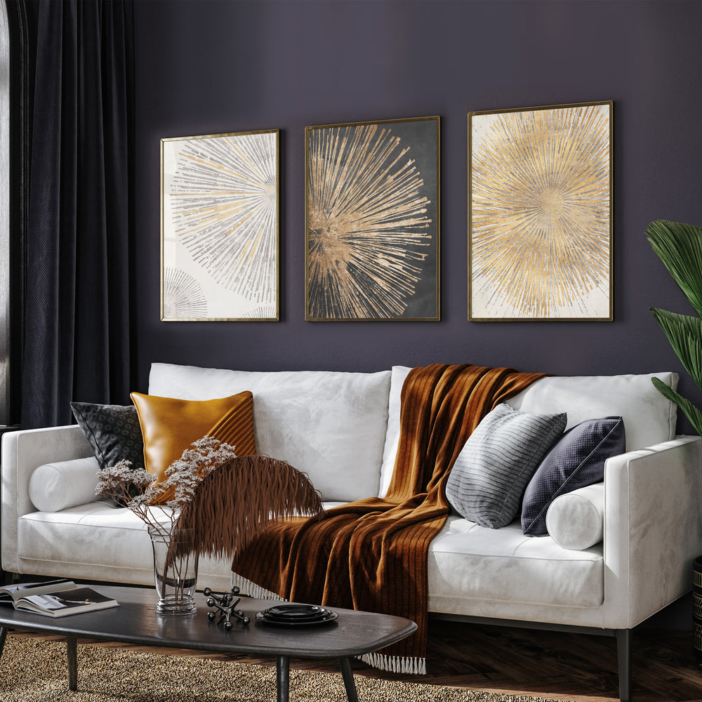 Moonburst Abstract Wall Art