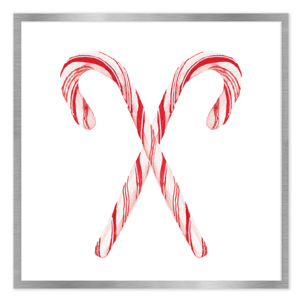 Candy Cane Festive Print