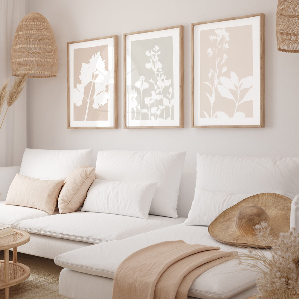 Neutral Thrive Botanic Print