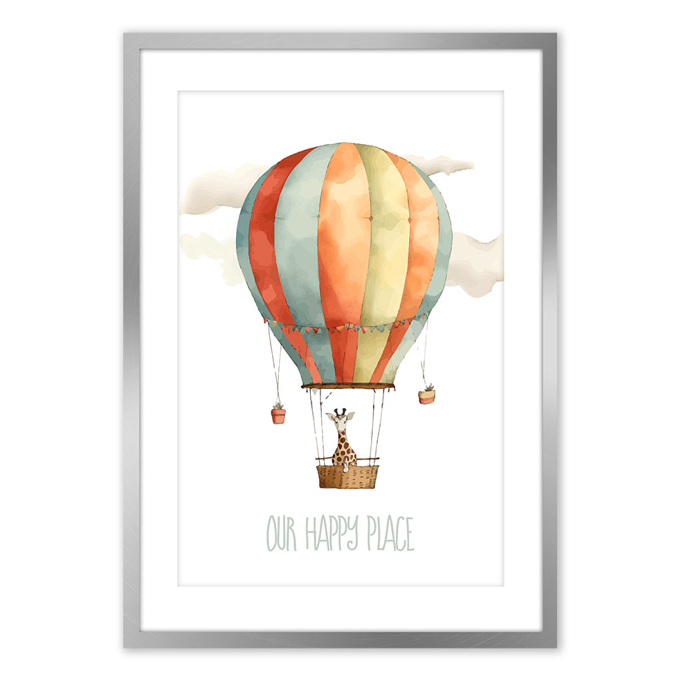 Giraffe Ballon Happy Place