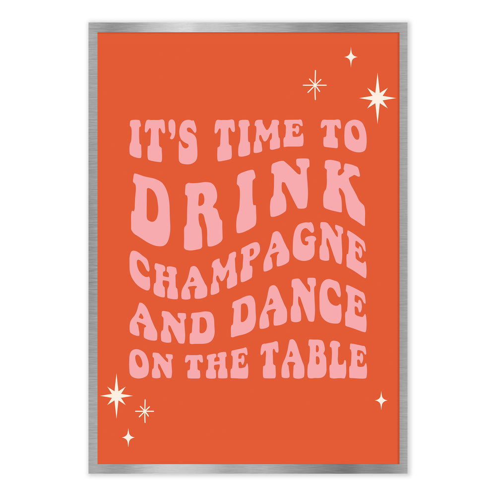 It's Time Festive Print
