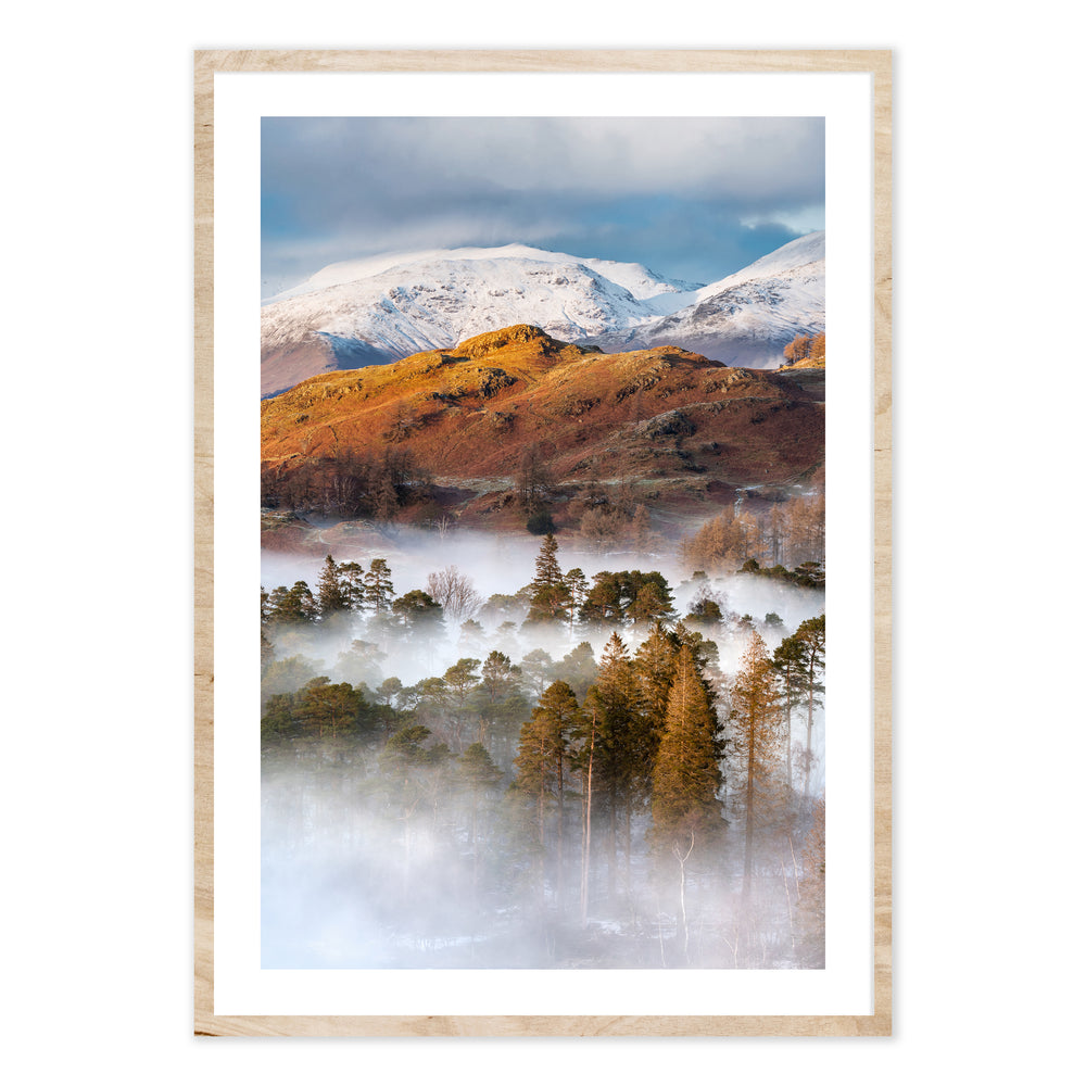 Lakeside Mountain Landscape