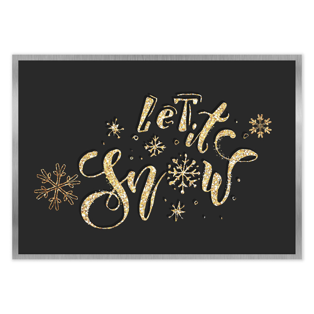 Let It Snow Festive Print