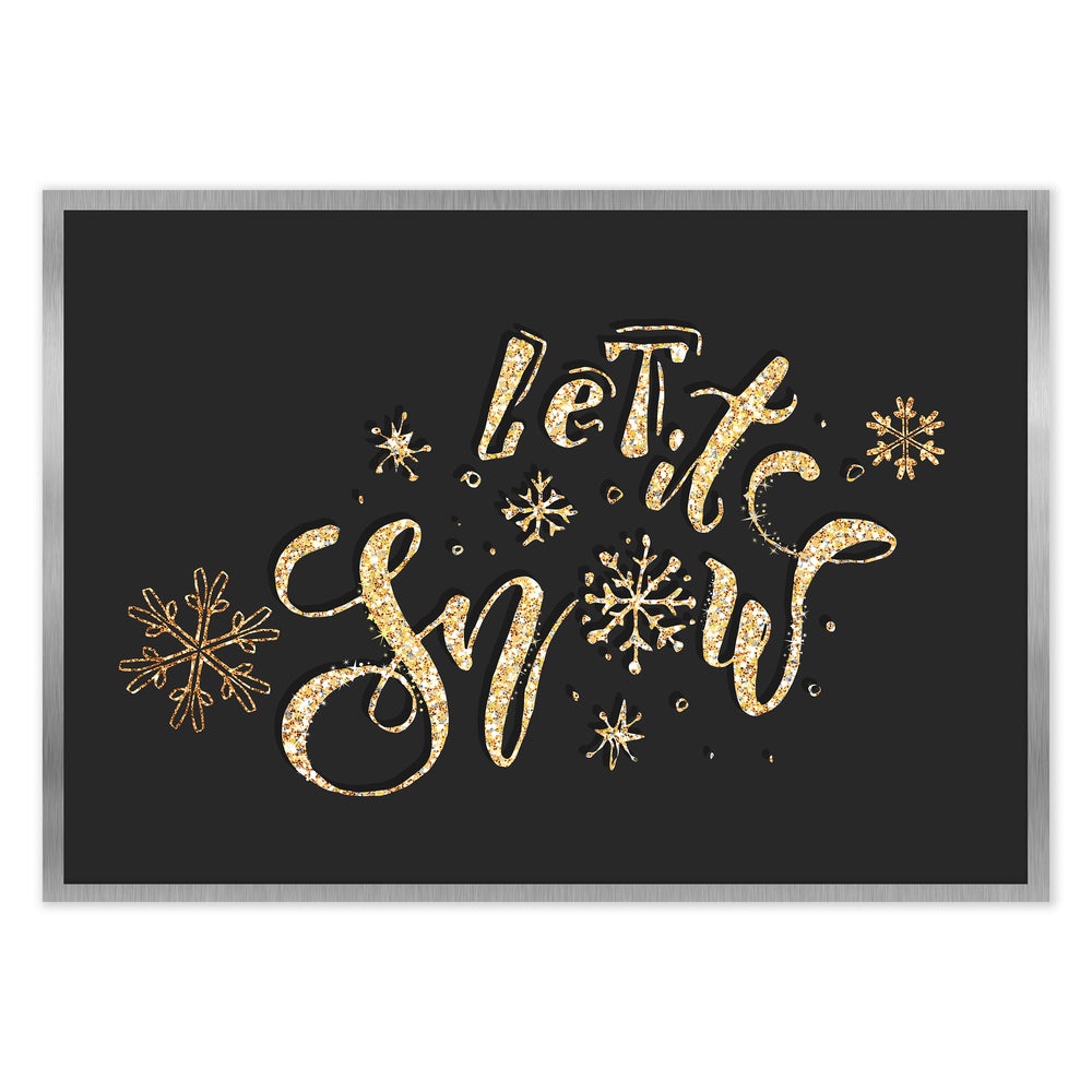 Let It Snow Festive Print