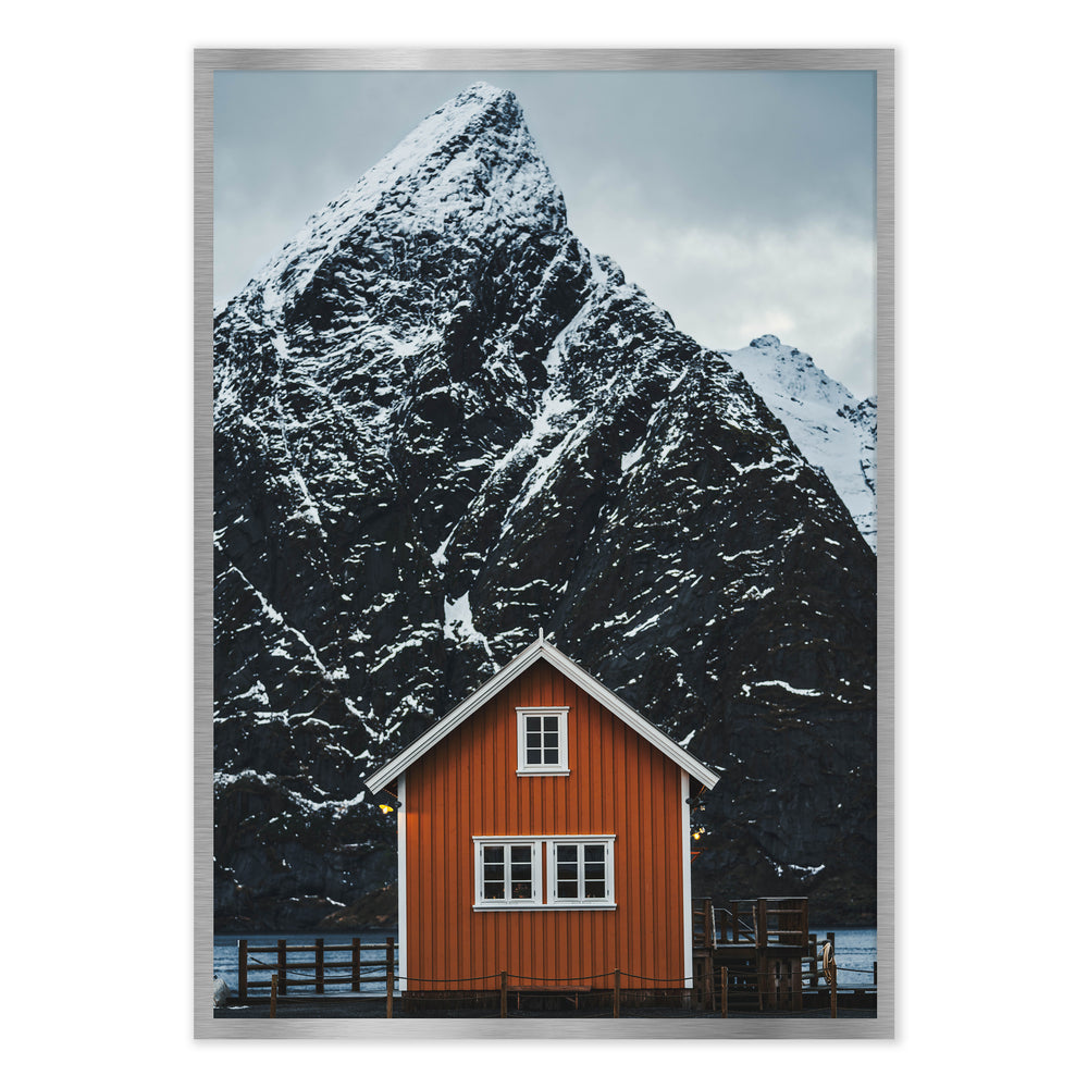 Little Red House Photographic Print
