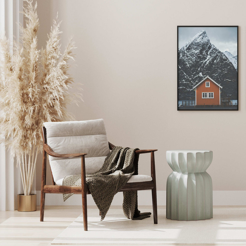 Little Red House Photographic Print