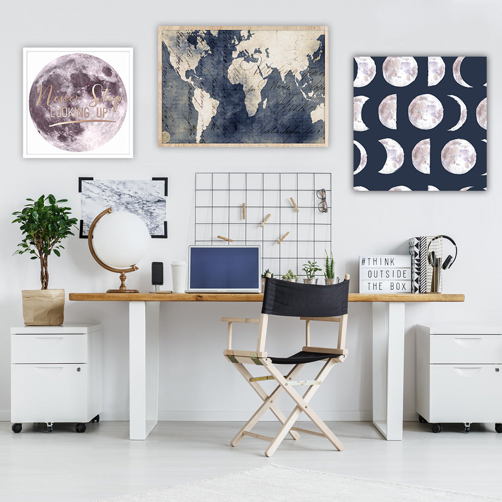 Scroll World Map
