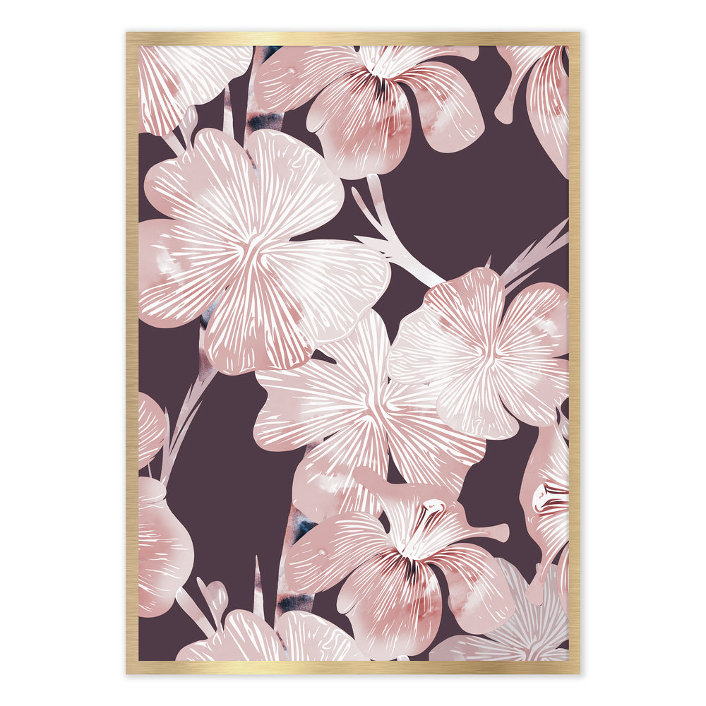 Mauve Moment Botanical Print