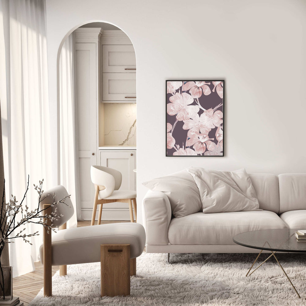 Mauve Moment Botanical Print