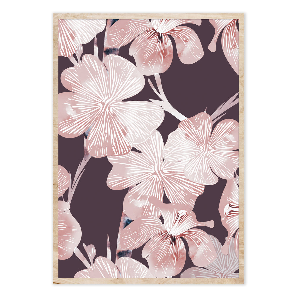 Mauve Moment Botanical Print