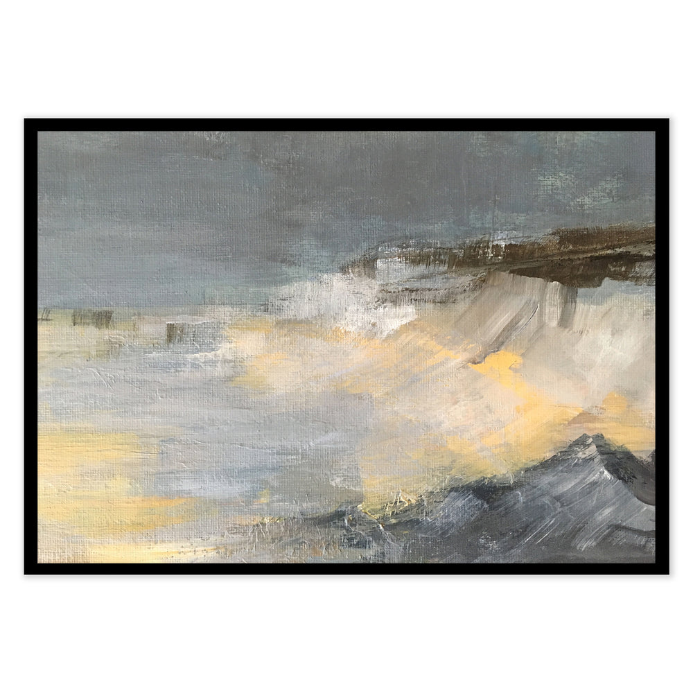 Morning Waves Abstract