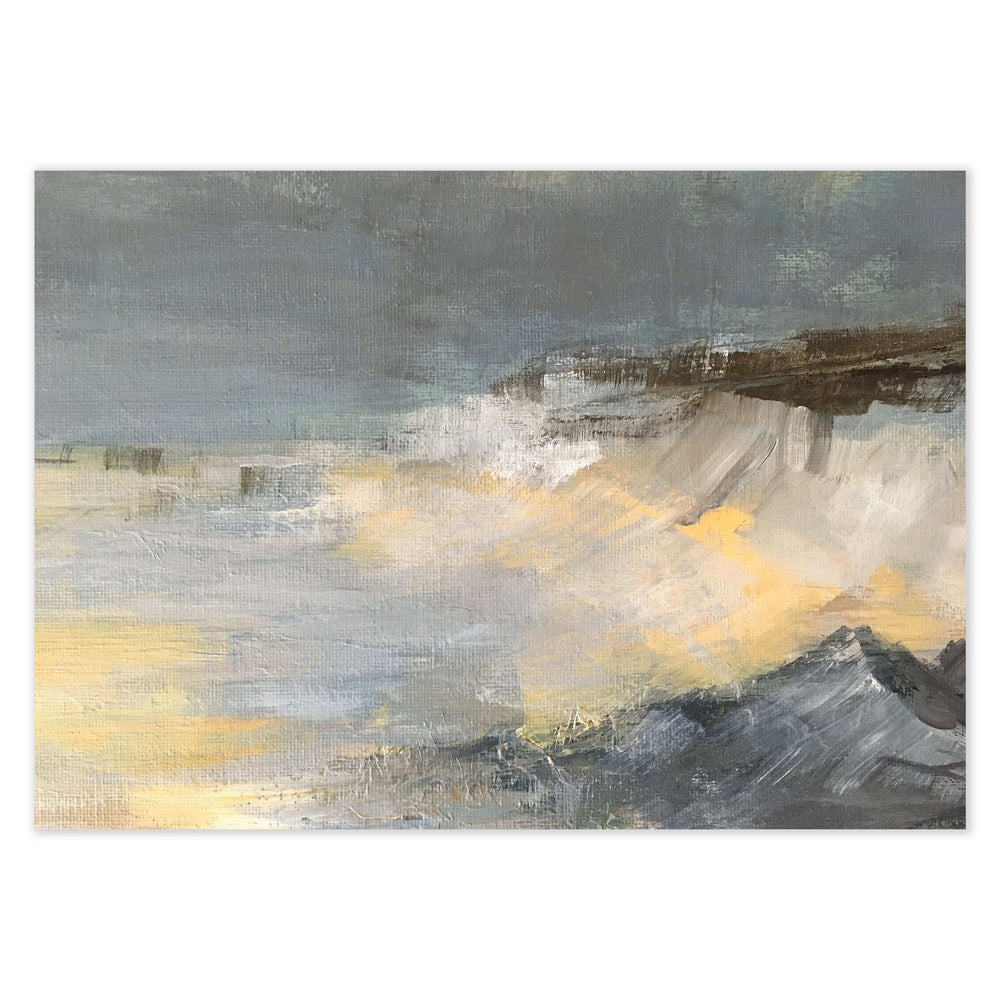 Morning Waves Abstract