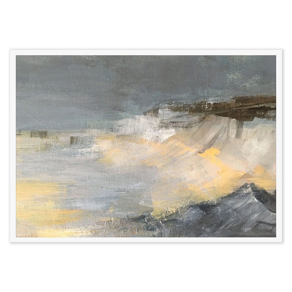 Morning Waves Abstract