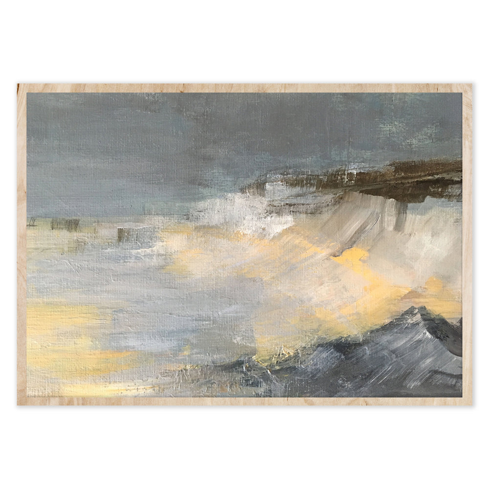 Morning Waves Abstract