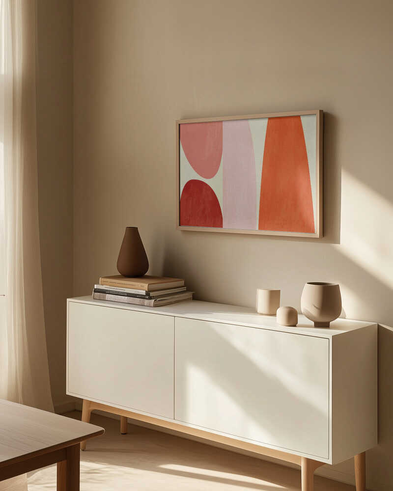 Warm Pastel Geometry