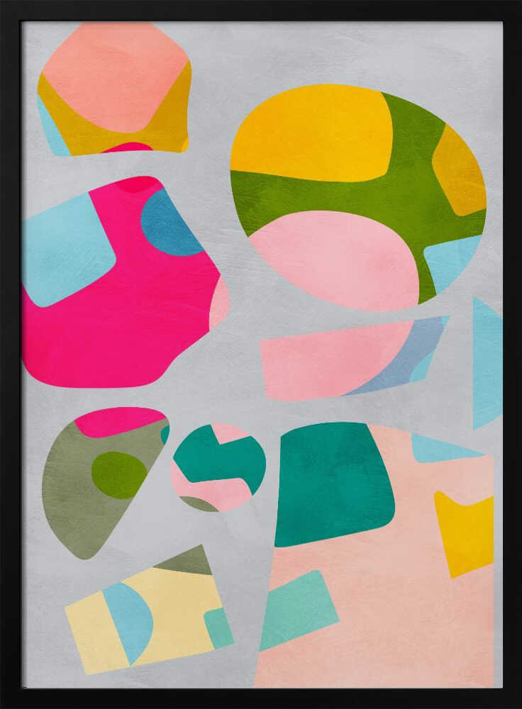 Minimal cutout colorful