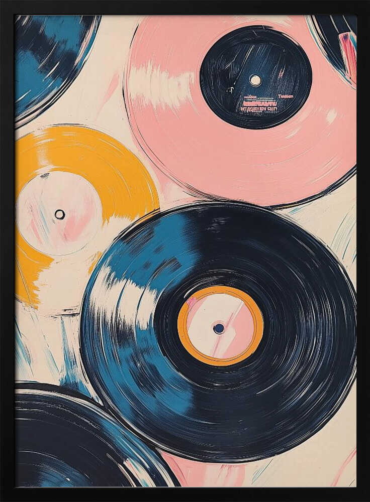 Colorful Vinyl Records