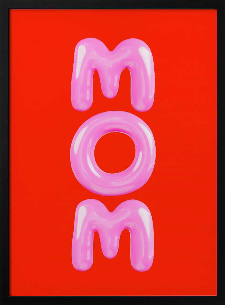 Bubblegum Pattern Mom