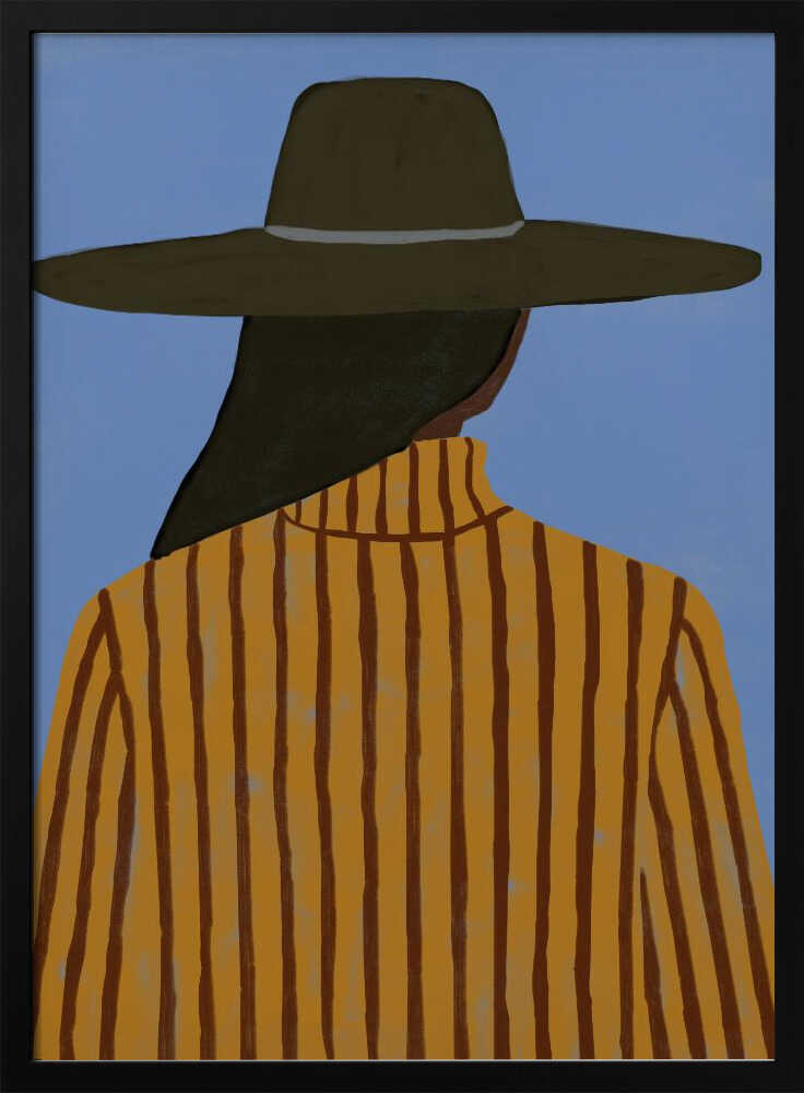 Modern Woman with Hat