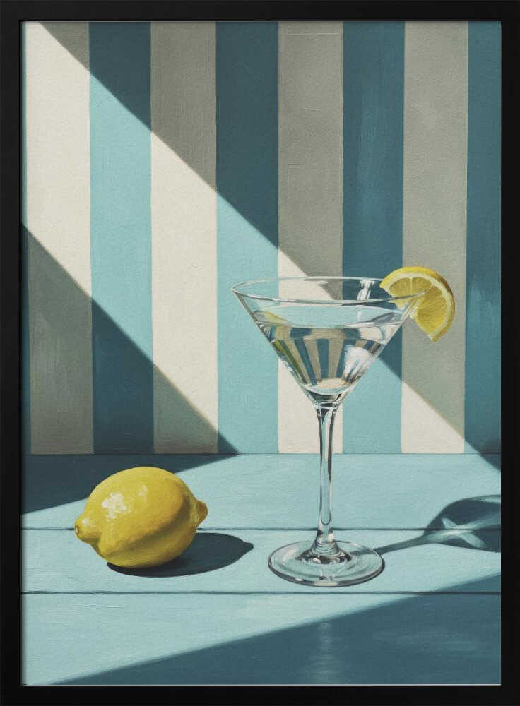 Refreshing Martini Stripes