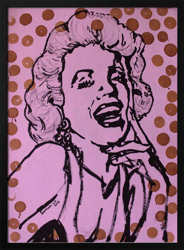 Laughing Pop Art Woman