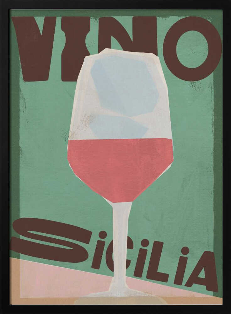 Vino Sicilia Glass