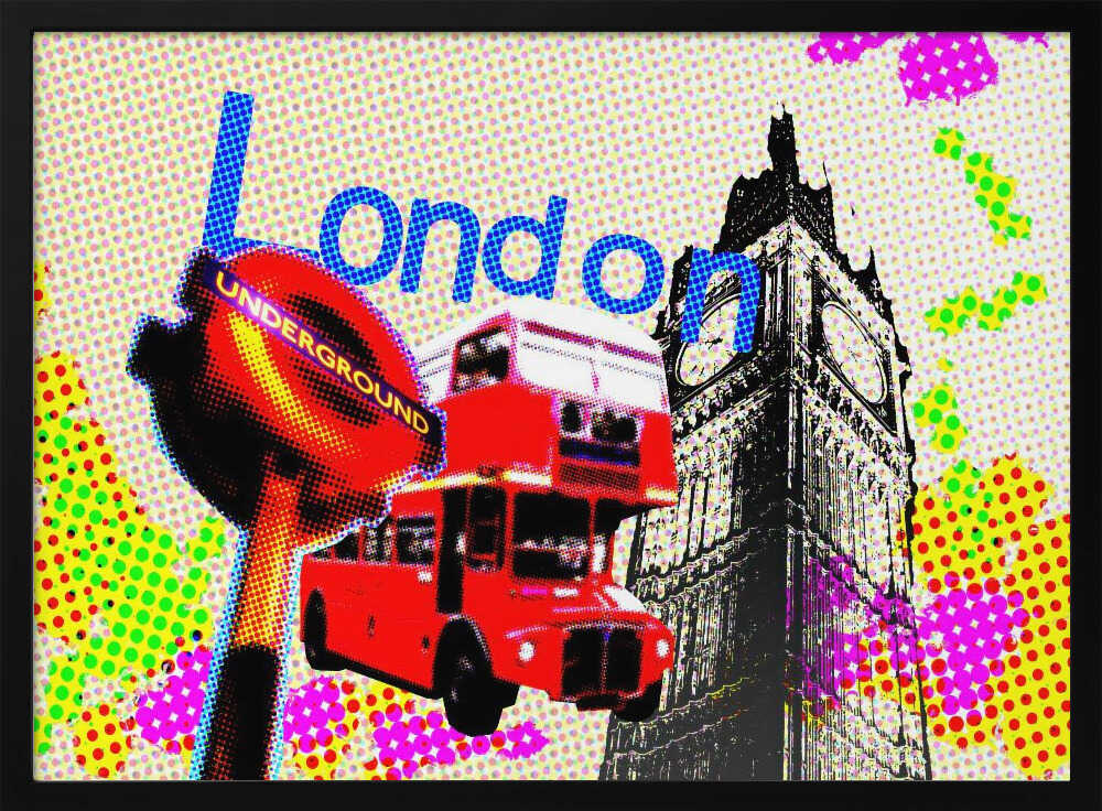 Iconic London Pop Art
