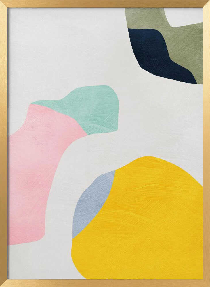 Pastel Minimal shapes