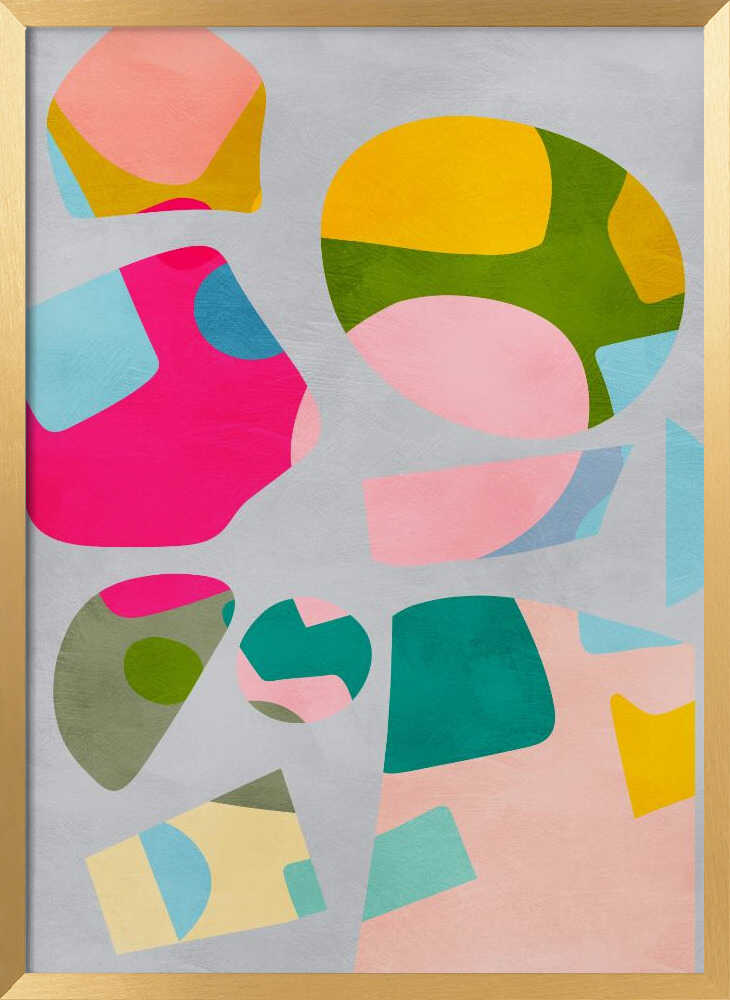 Minimal cutout colorful