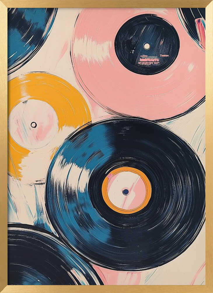 Colorful Vinyl Records