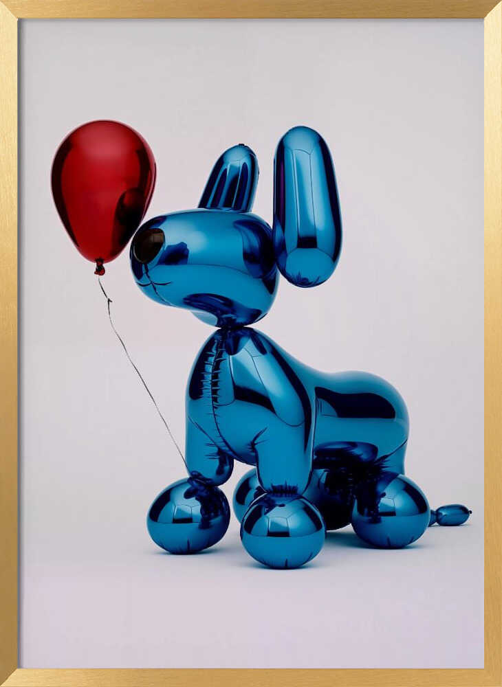 Blue Balloon Dog
