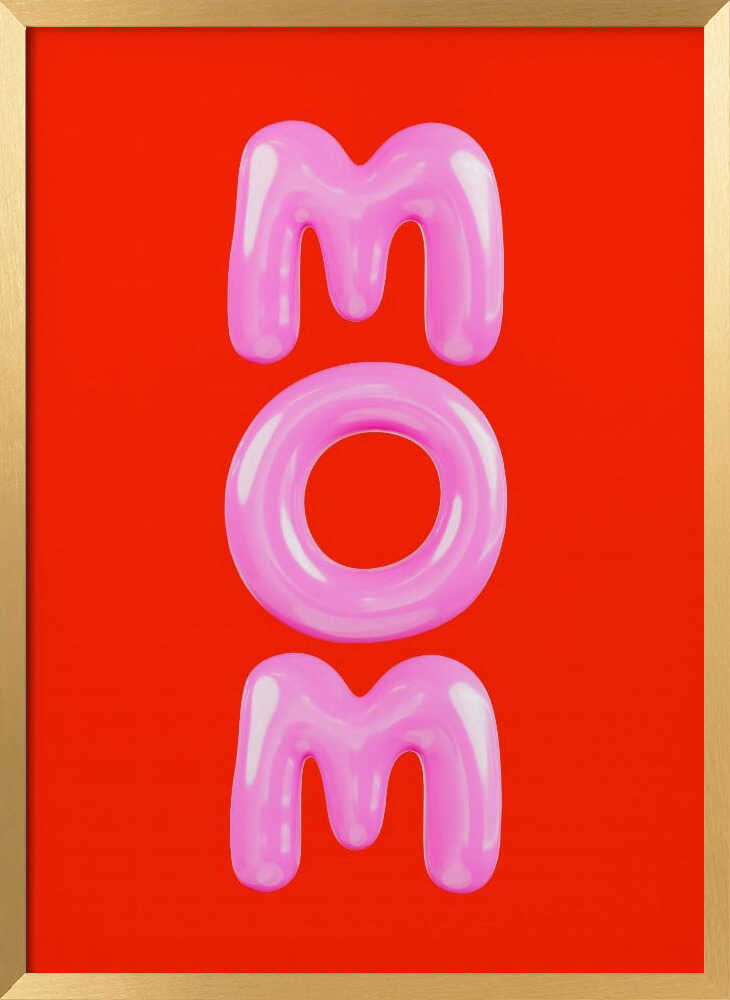 Bubblegum Pattern Mom