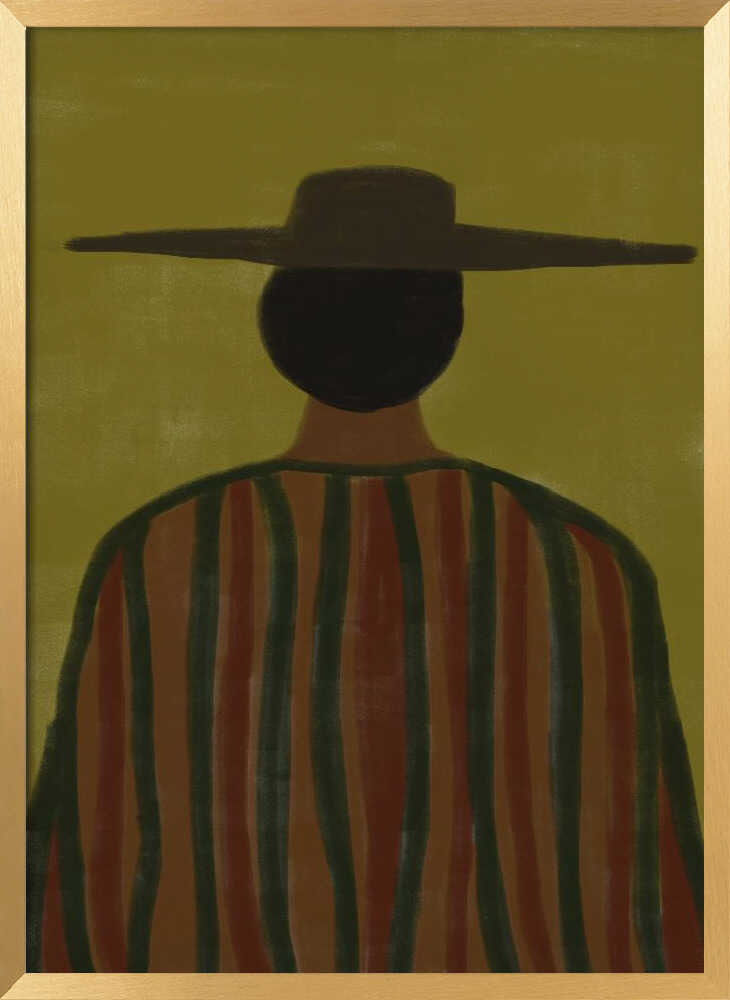 Southwestern Man with Hat