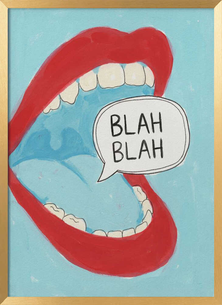Blah Blah Open Mouth