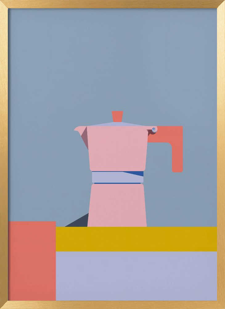 Pink Moka Pot